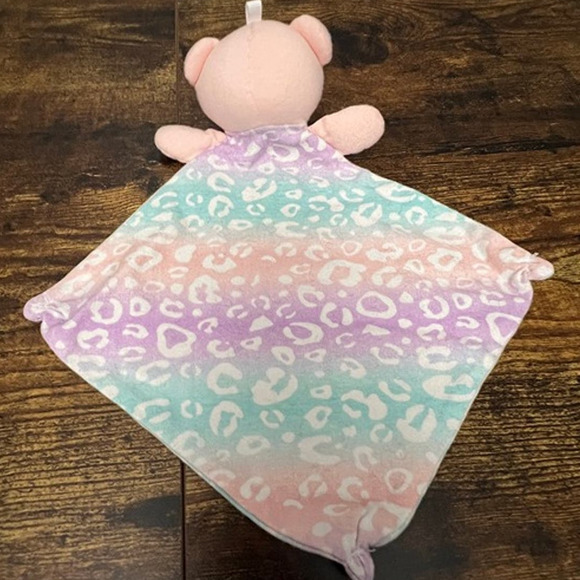 Sleep‎ On It Pink Teddy Bear Knotted Lovey - Picture 2 of 4